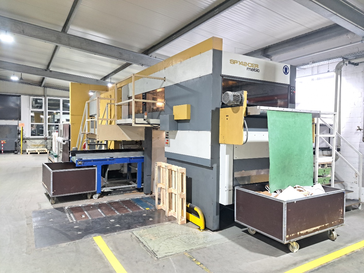 BOBST SP 142 CER Weiterverarbeitung