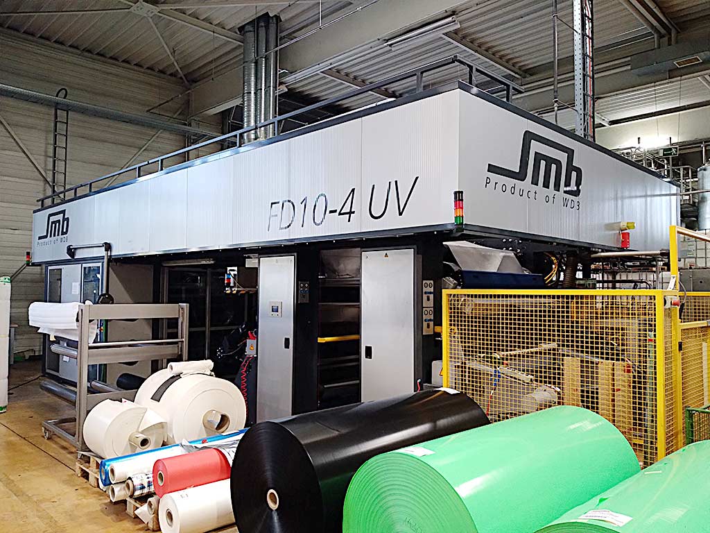 WDB SMB FD10-4 UV Flexodruckwerk
