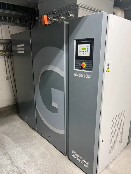 Atlas Copco GA 90 VSD Kompressor – RESALE
