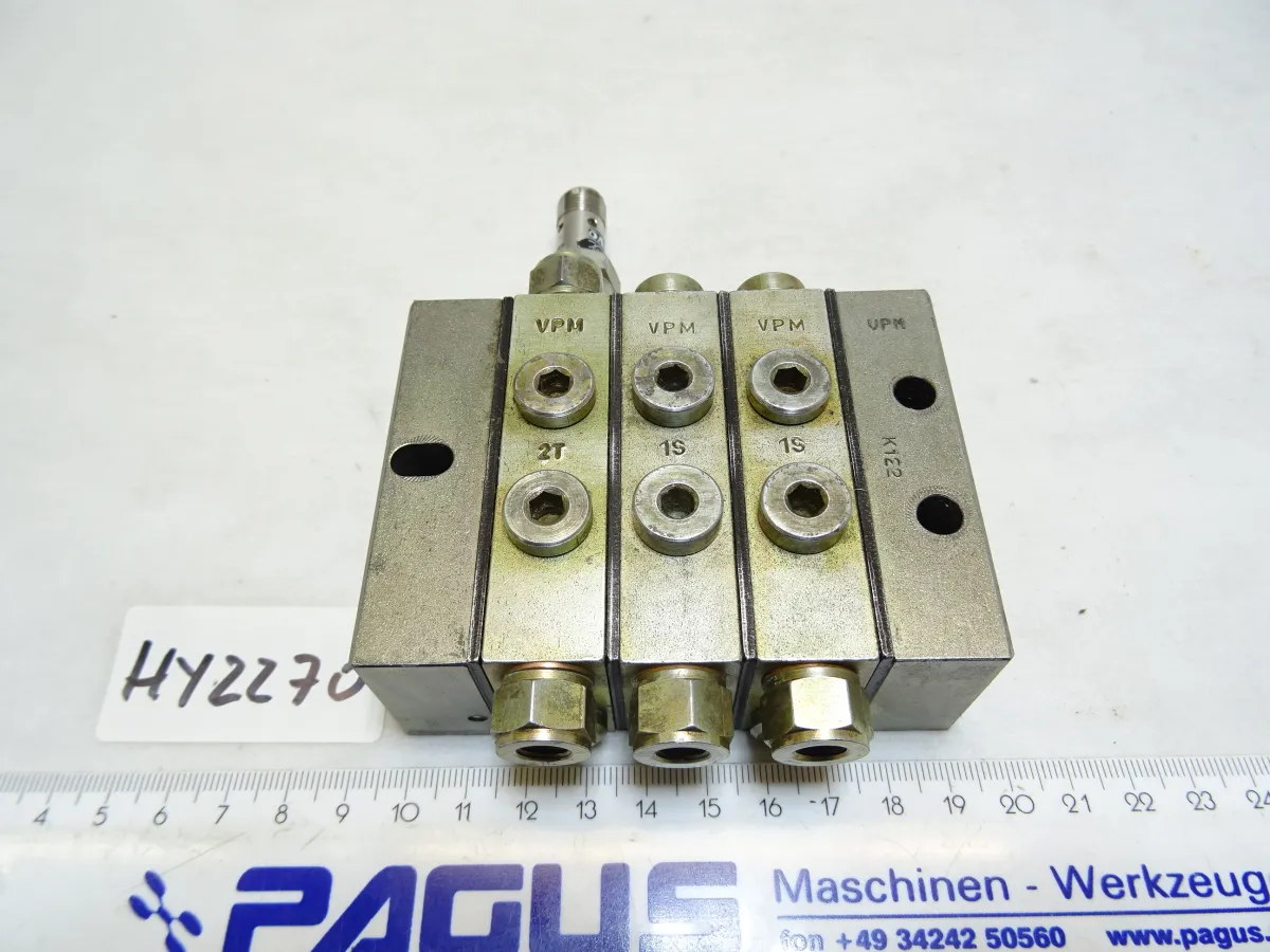 Vogel Scheibenverteiler VPM-3, mit Kolbendetektor