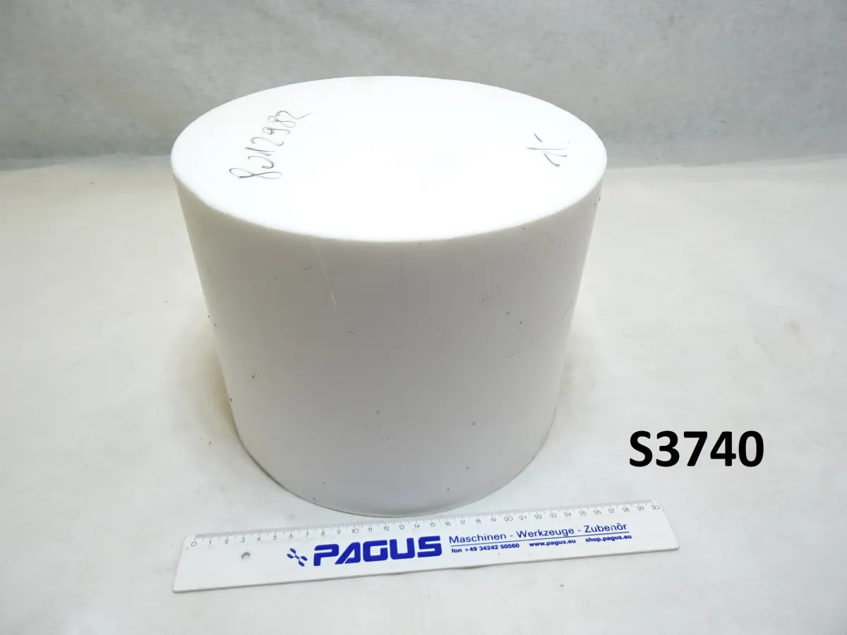 Teflonblock Ø 262 mm x 210 mm