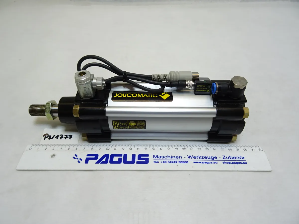 Joucomatik Pneumatikzylinder Hub 100 mm PES2