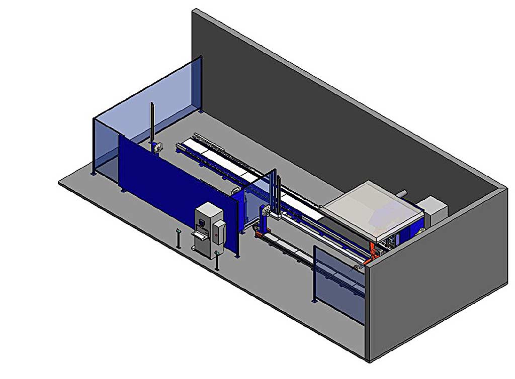 Cloos QRC-350/Quirox Roboterschweißanlage