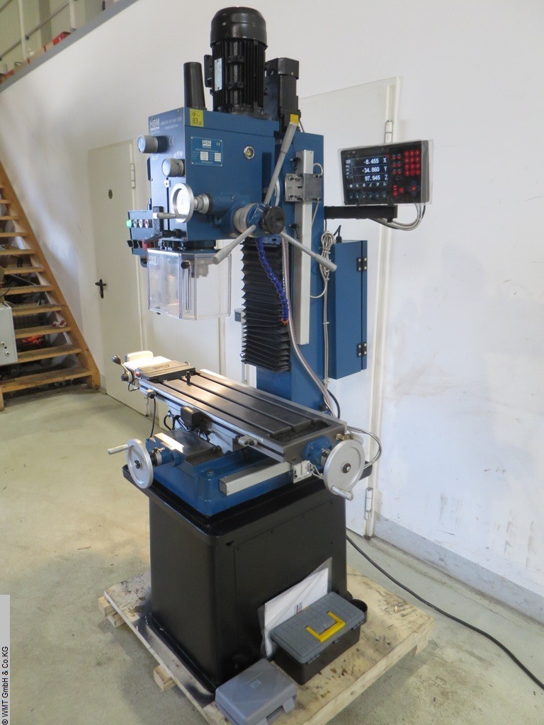 HBM BF 45 Profi DRO Bohr- und Fräsmaschine