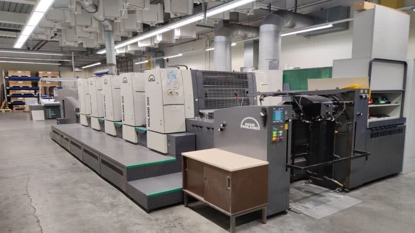 Manroland R 504 OB +LV 4 Farben