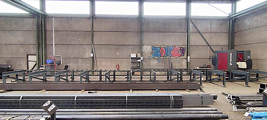 Voortman V600 CNC-Profilbohrmaschine