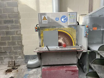 Danoflex Ø 800 mm cylindrical abrasive grinding Schleifmaschinen für Schleifbänder – RESALE