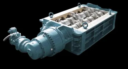 Satrind DUAL SHAFT HYDRAULIC SHREDD... HYDRAULISCHER SCHREDDER MIT DOPPELWELLE K10/50 1000 MM. 37 kW – RESALE