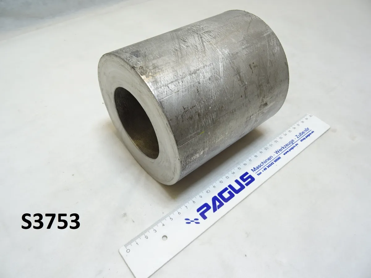 Edelstahlblock Ø 142 / 79 mm x 156 mm