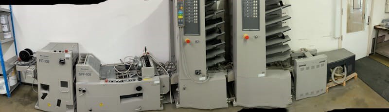 Horizon MC 80A -SPF-10 II- FC-10 II Broschürenfertigungsmaschinen