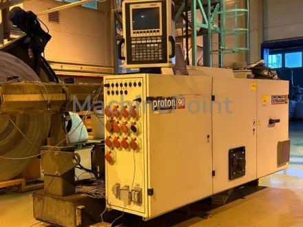 Cincinnati Extrusion Proton 90-30G-220-154-1100-UT Extrusionsanlagen für PE/PP Rohre – RESALE