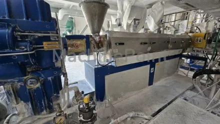 Comac Plast EBC 60HT Doppelschneckenextruder für PE / PP Compounds – RESALE