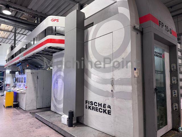 FISCHER & KRECKE FP 15-S farbige Zentralzylinder Flexodruckmaschinen