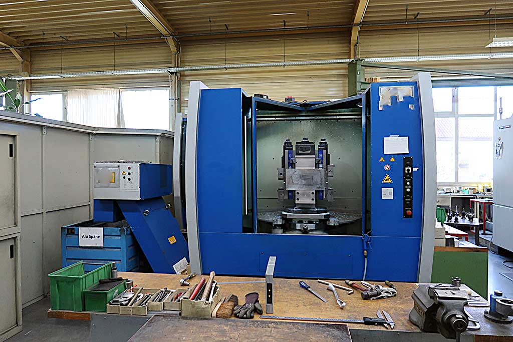 Hüller Hille Bluestar 5+ CNC Bearbeitungszentrum