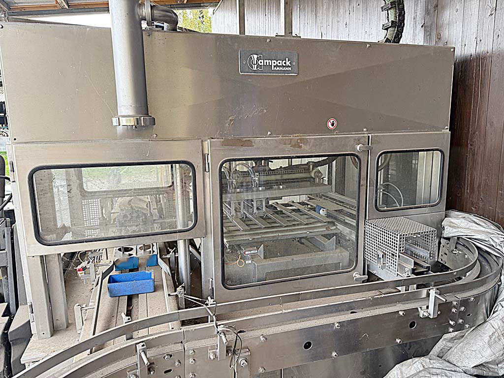 Ampack Ammann ASGP 4 Kartonverpackungsmaschine