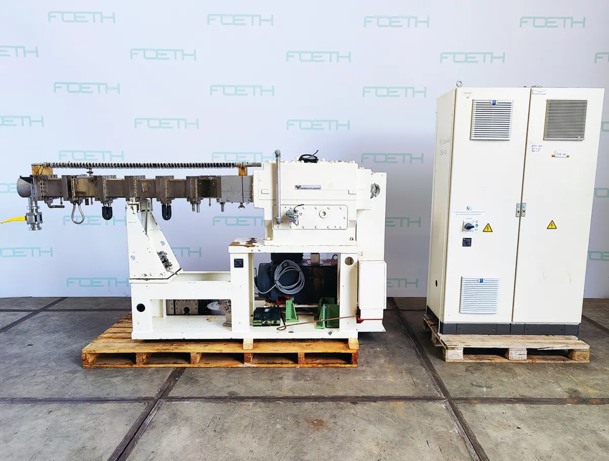 Werner & Pfleiderer ZSK 58 - Double screw extruder Doppelschneckenextruder