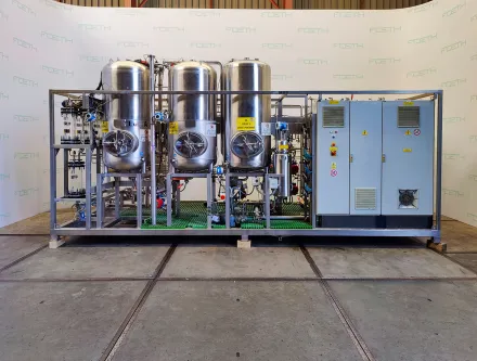 Lpd Liquid perfume processing skid - Inline mixer In-Line-Mischer – RESALE