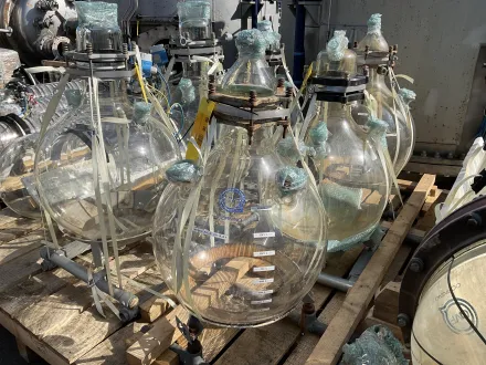 Qvf Glasstechnik 100 Ltr - Vertical tank Vertikale Behälter – RESALE