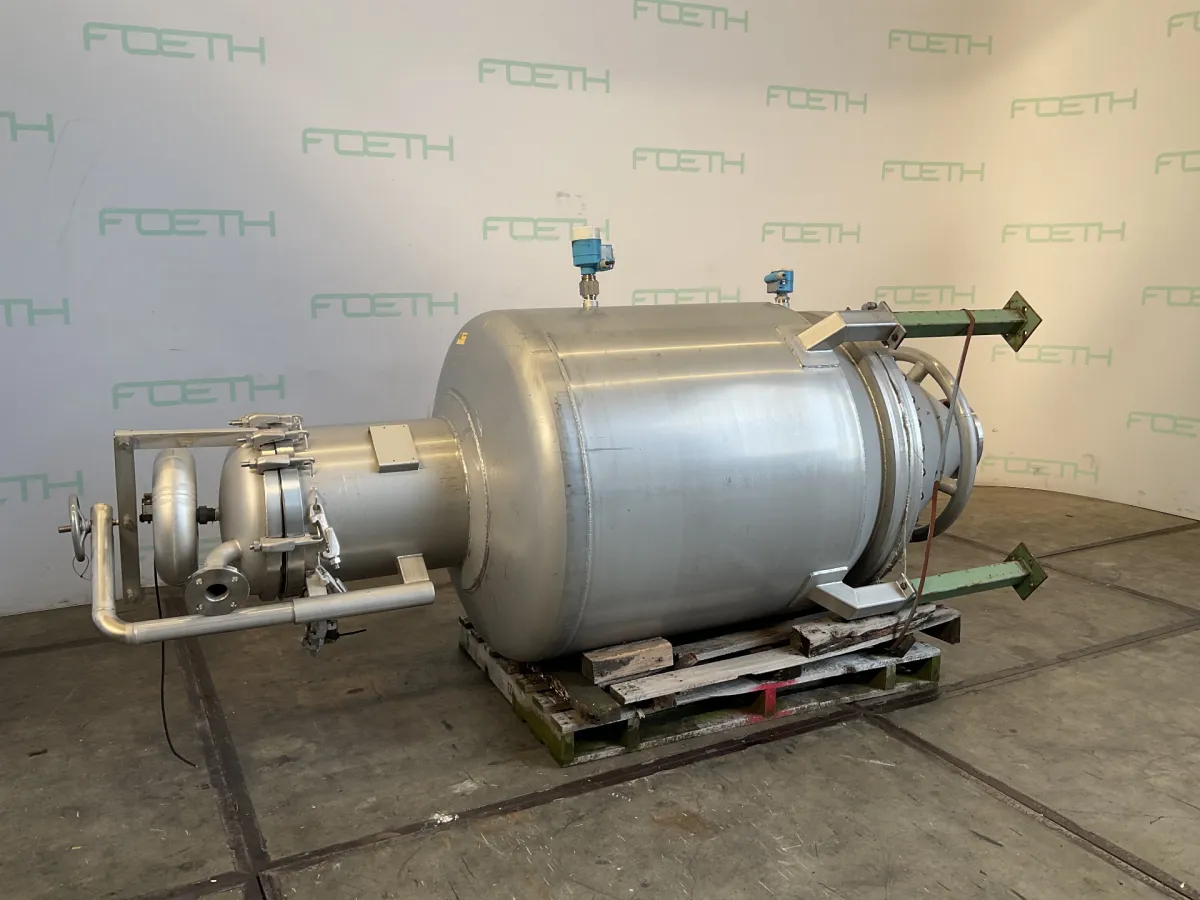 Techno-g Solids 1500 l - Pressure vessel Druckkessel