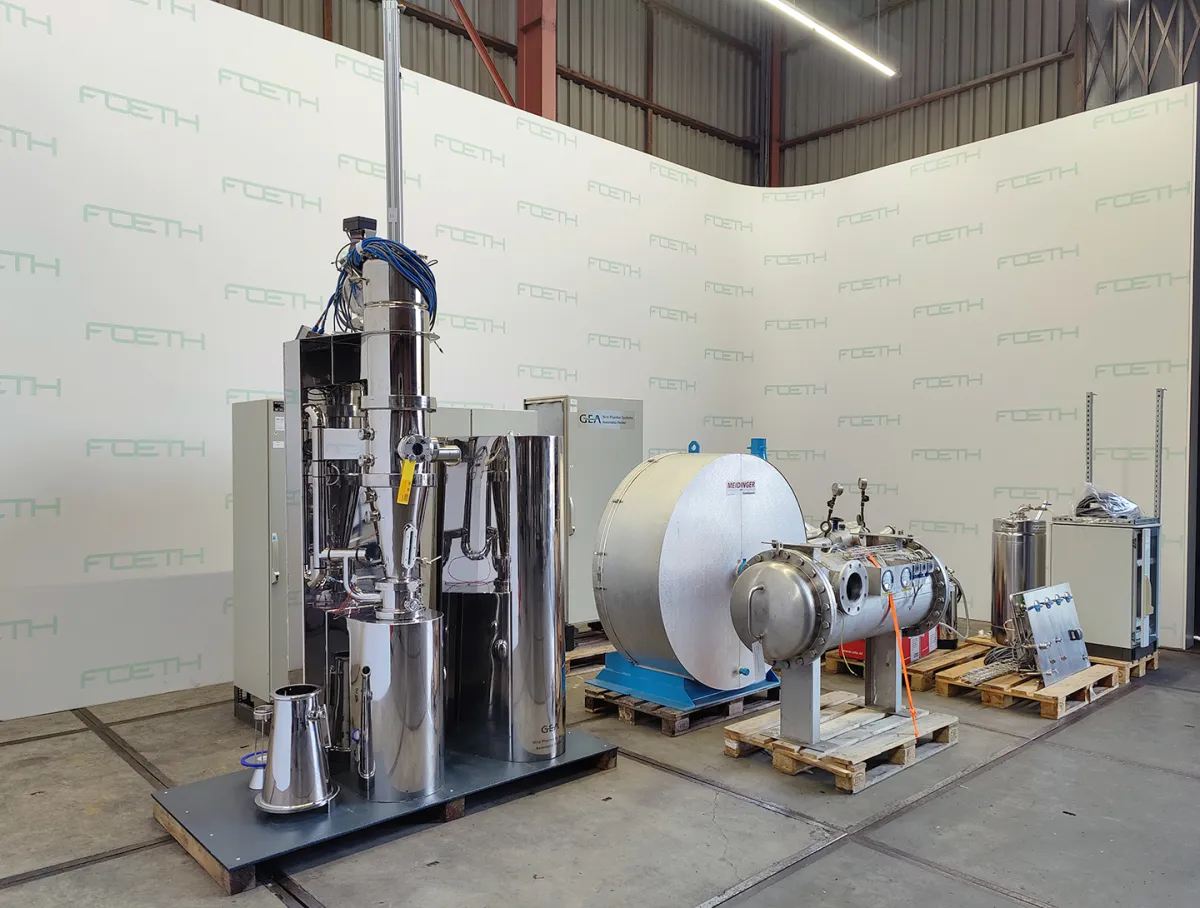 GEA Niro MP1—1—F1 - Fluid bed dryer batch Lebensmittelzusätze