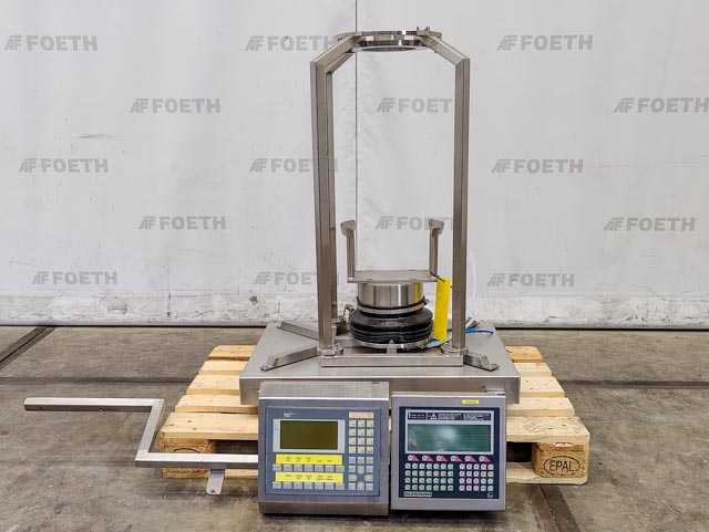 Mettler Toledo 3510 R-UR weighing system - Quality Control Tierfutter