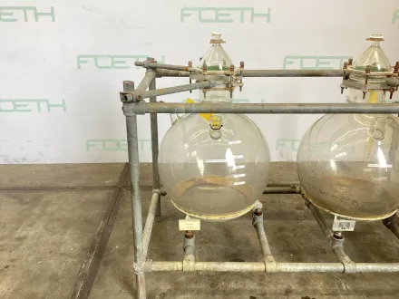 Qvf Glasstechnik 100 Ltr - Vertical tank Vertikale Behälter – RESALE