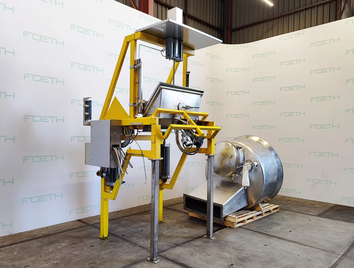 J-Tec Material Handling Bag dump station Tierfutter