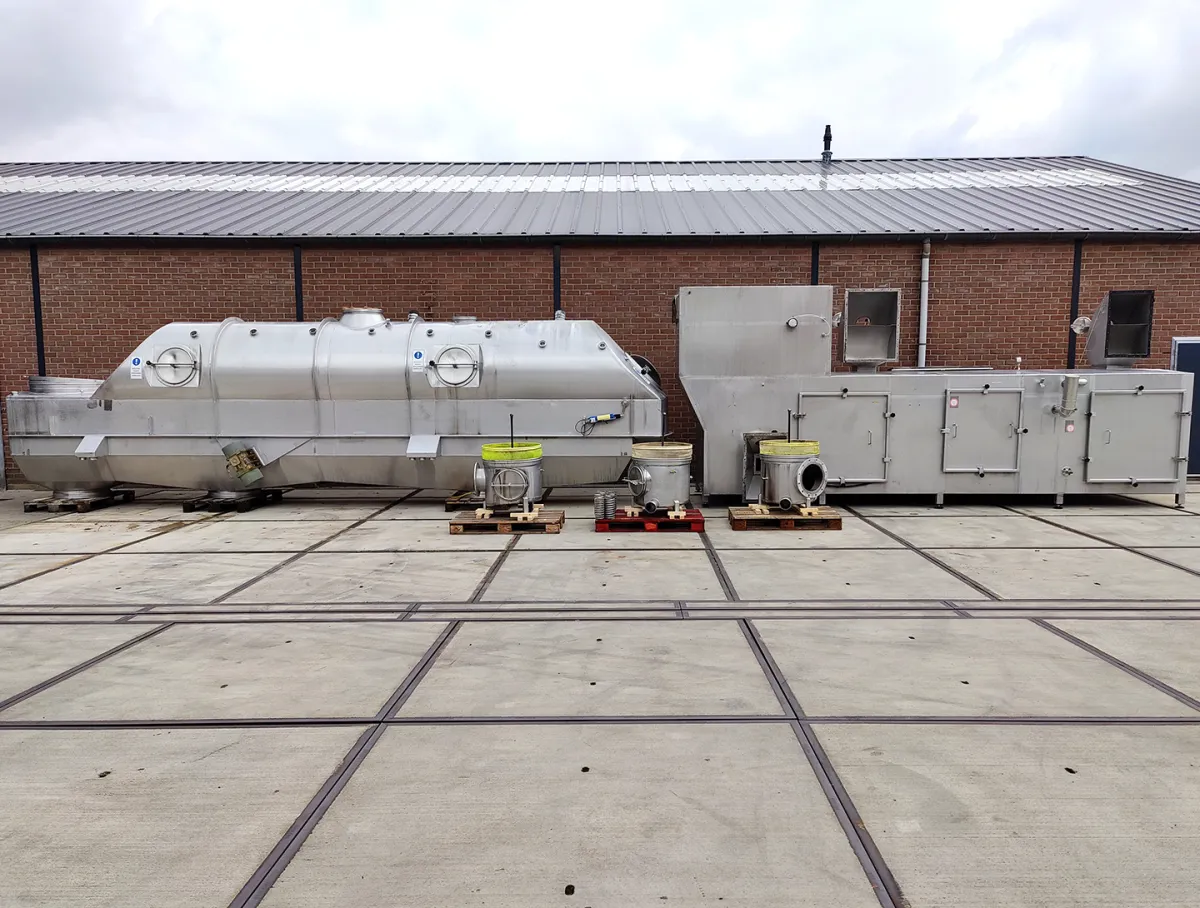 Tricom Frimafra VFB 10/3 - Fluid bed dryer continuous Lebensmittel in Pulverform