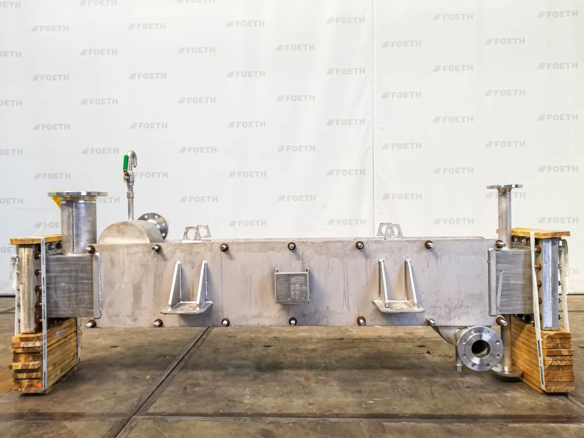 Barriquand IXASP 1X15/1X14X2000X280 welded plate heat exchang Biotechnologie