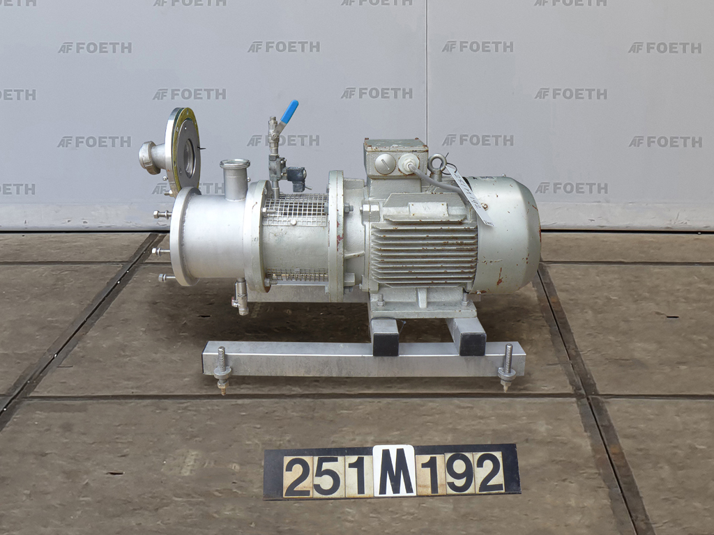Fluko DMS 3,2/25-20 - Inline mixer Lebensmittelzusätze