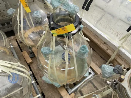 Qvf Glasstechnik 100 ltr. reciever - Vertical tank Vertikale Behälter – RESALE