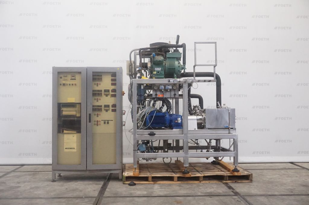 VKI 3 Votator SSHE - Scraped surface heat exchanger Schabewärmetauscher