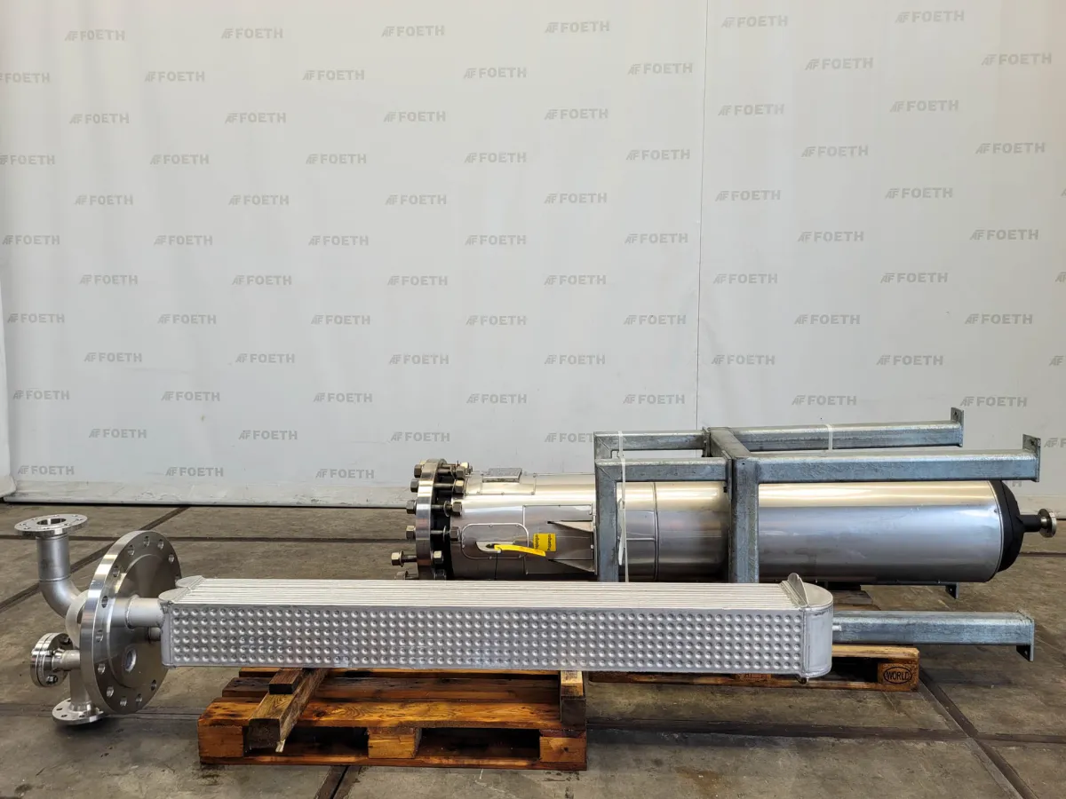 Barriquand DIJMASC 2X7/1X15X210X2000 - Plate heat exchanger Biotechnologie