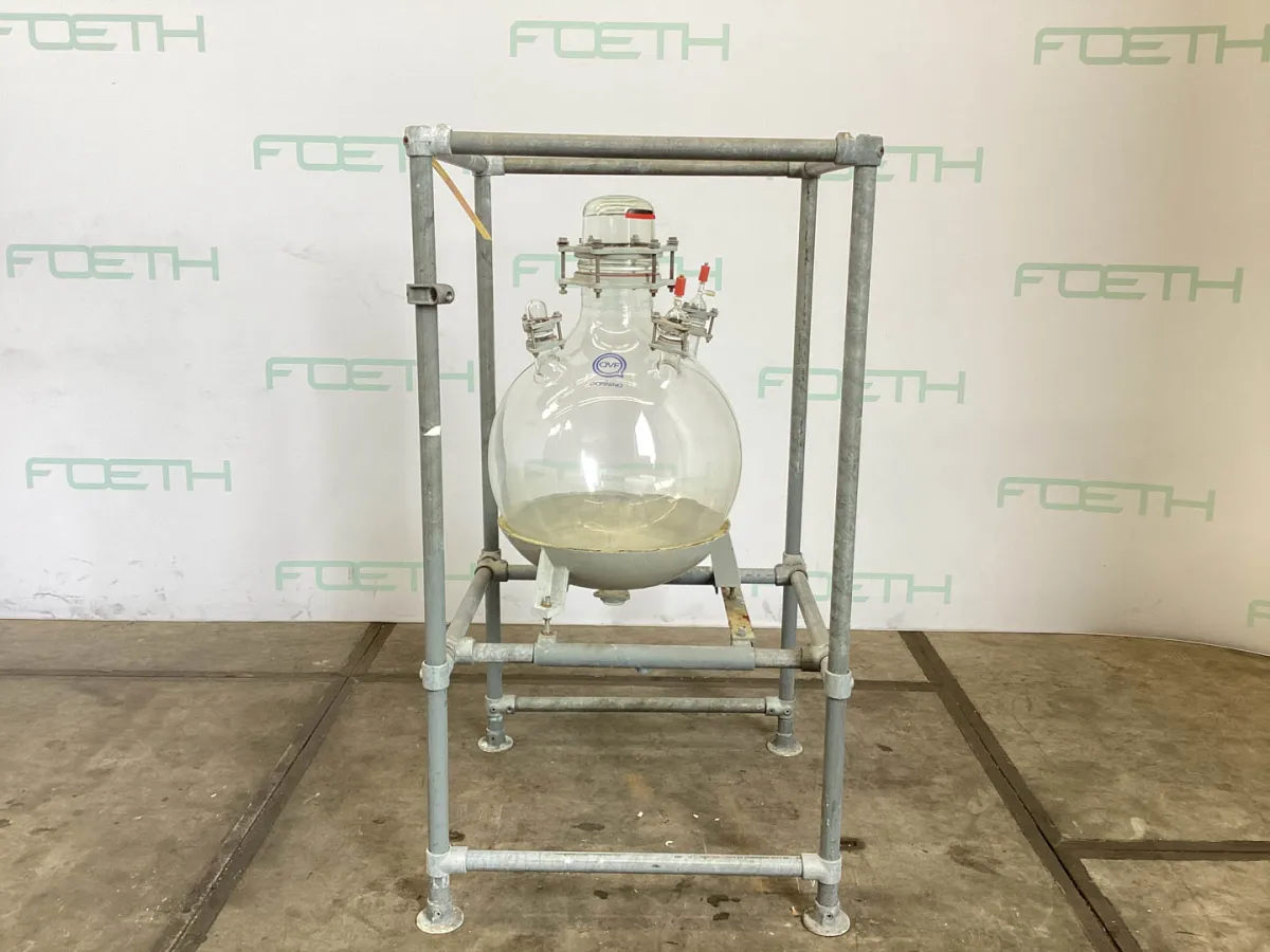 QVF Glasstechnik Hemispherical vessel 100 L - Vertical tank Tierfutter