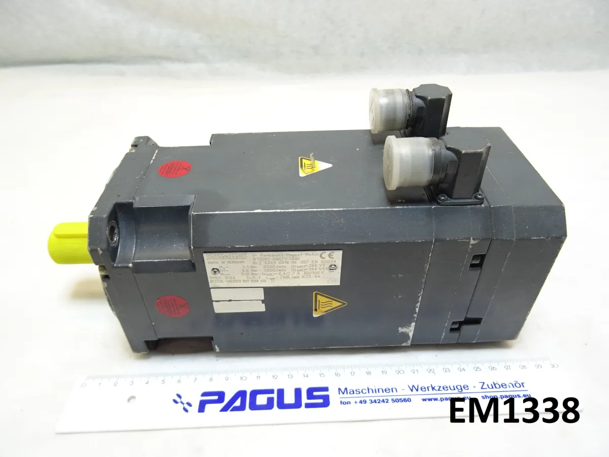 Siemens Servomotor 1FT 6062-6AK71-3AG0, 3000 / 6000 U/min