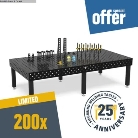 Siegmund 750V - 3,0 x 1,5 / 28 Schweißtisch – RESALE
