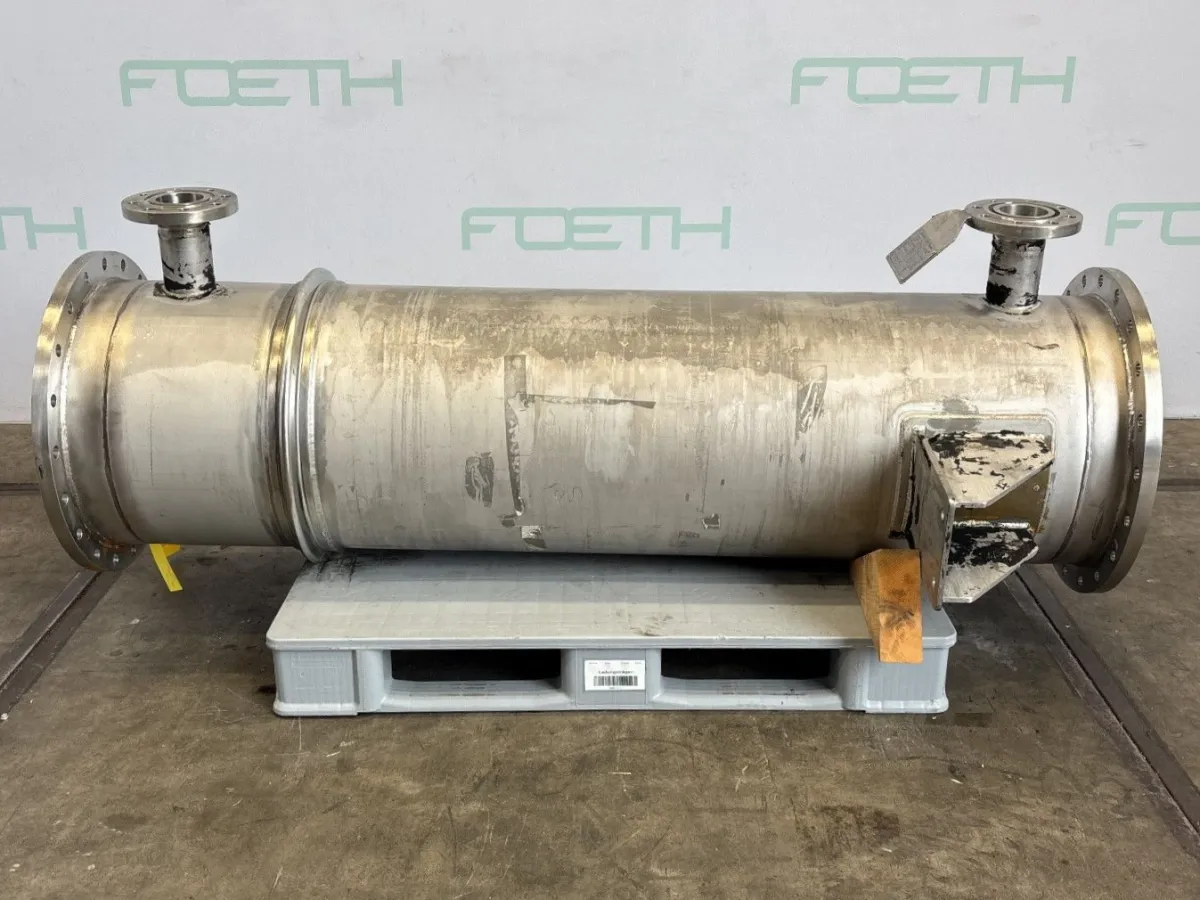 Zürcher Apparatebau 25 m² (tubes Hastelloy C22) - Shell and tube heat Biotechnologie