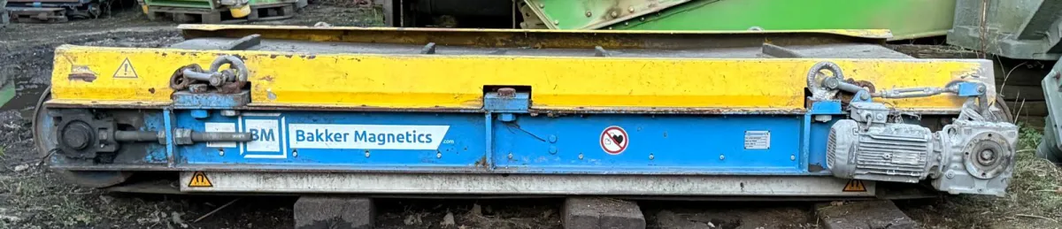 Bakker Magnetics LD400.1200/1200/7 Permanente Überbandmagnetscheider