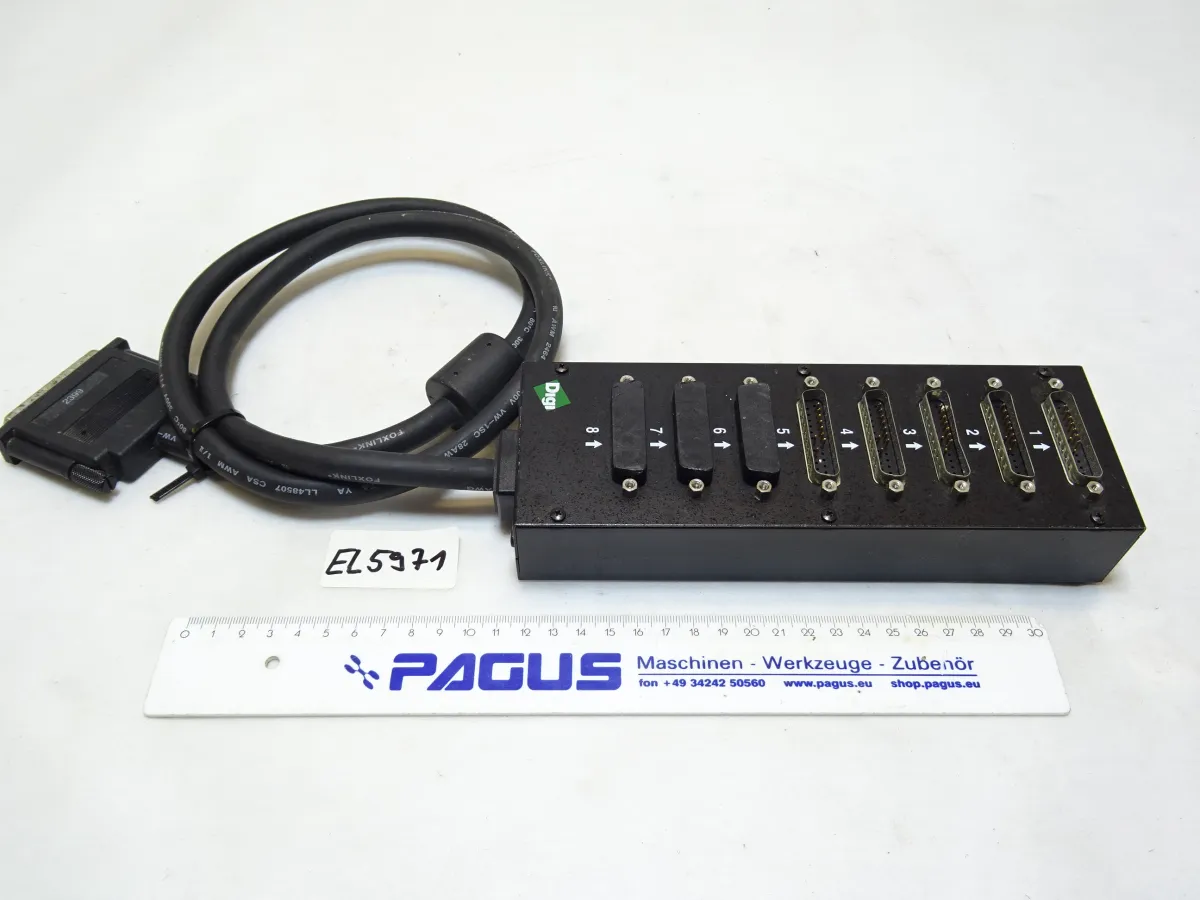 8-Port-Anschlussbox 8Pt DB25M