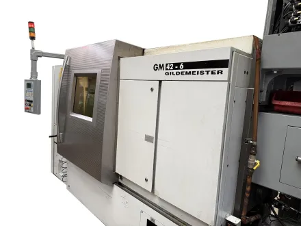 Gildemeister GM 42-6AC Hirth Mehrspindel-Stangendrehautomaten – RESALE