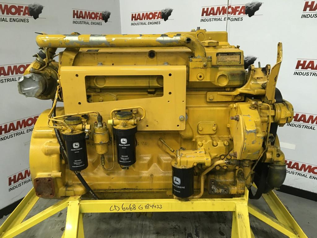 John Deere 6068TFM75 USED