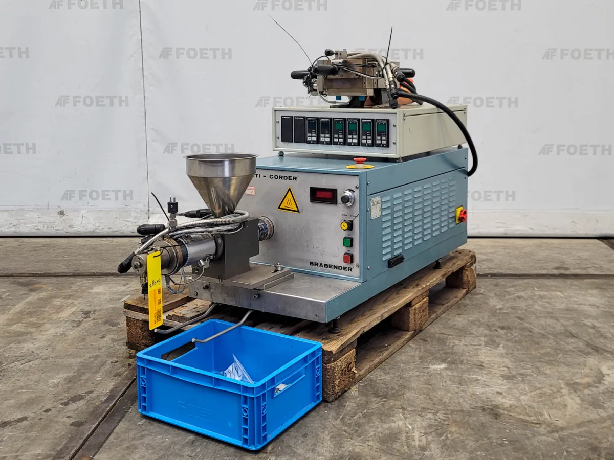 Brabender Plasti-Corder PL2000, Eurotherm Type 808 - Viscosi Viskositätsmesser