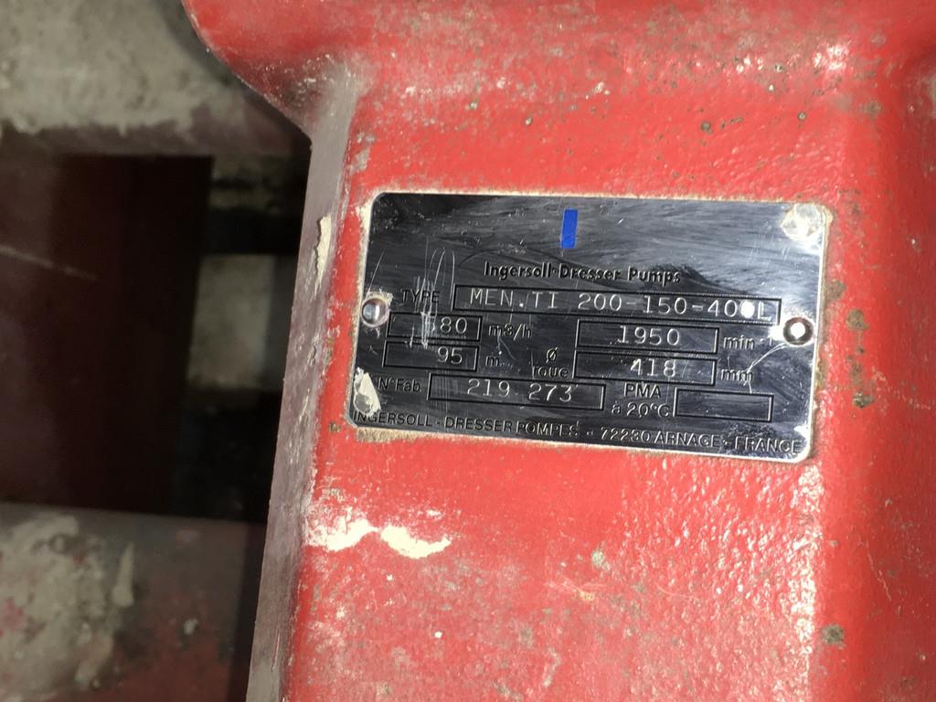 Volvo TD121GPB POMP 580M³H USED Wasserpumpen