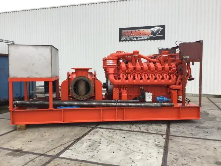 MTU 16V4000 POMP 3600M³/HR USED Wasserpumpen – RESALE