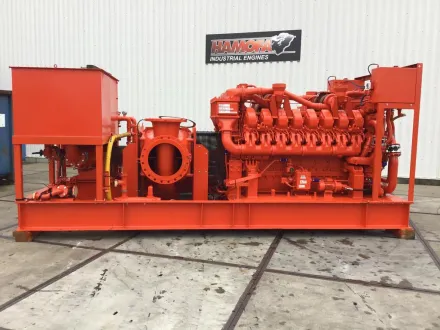 MTU 16V4000 POMP 3600M³/HR USED Wasserpumpen – RESALE
