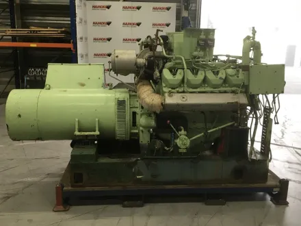 Scania DSI14.02 GENERATOR 300KVA USED Diesel Stromaggregat – RESALE