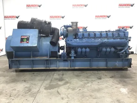 MTU AEG DKBH 4506/04 GENERATOR 1875 KVA USED Diesel Stromaggregat – RESALE