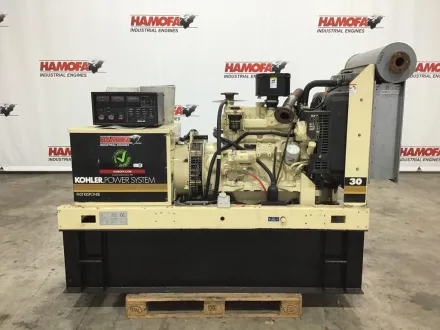 John Deere KOHLER 30ROZJ GENERATOR 33KVA USED Diesel Stromaggregat – RESALE