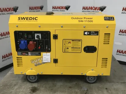 SWEDIC SW-11500 GENERATOR 10KVA NEW Diesel Stromaggregat – RESALE