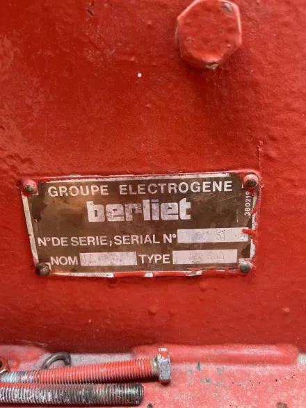 Poyaud Diesel OYAUD DIESEL B6L85 GENERATOR 500KVA Diesel Stromaggregat – RESALE